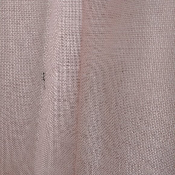 Vintage 14 fits M made in Van Canada heavyweight midi pleated petal pink… - Picture 6 of 15